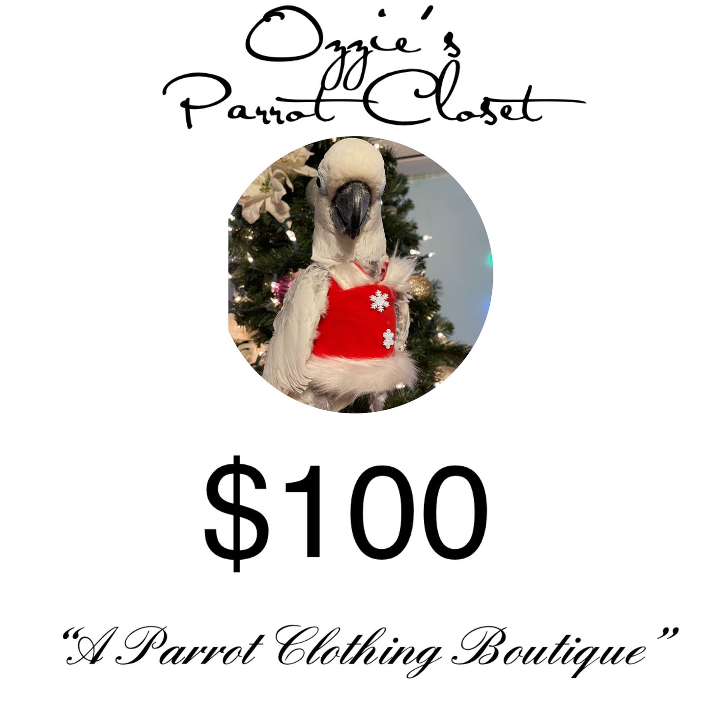 Ozzie's Parrot Closet Gift Card