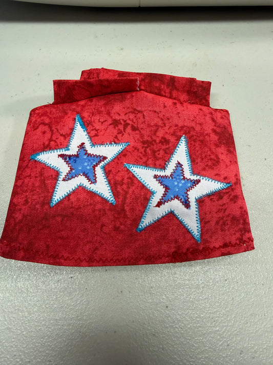 Red 4th of July Stars