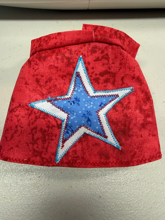 Red 4th of July Star