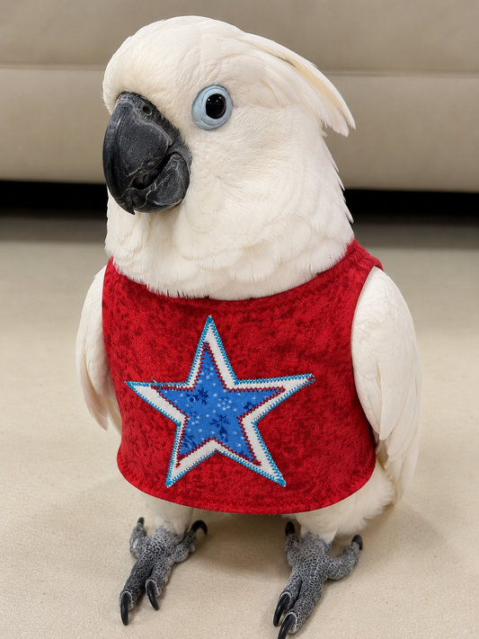 Red 4th of July Star